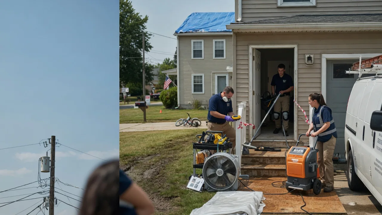 Water Damage Repair in Nassawadox, VA near me